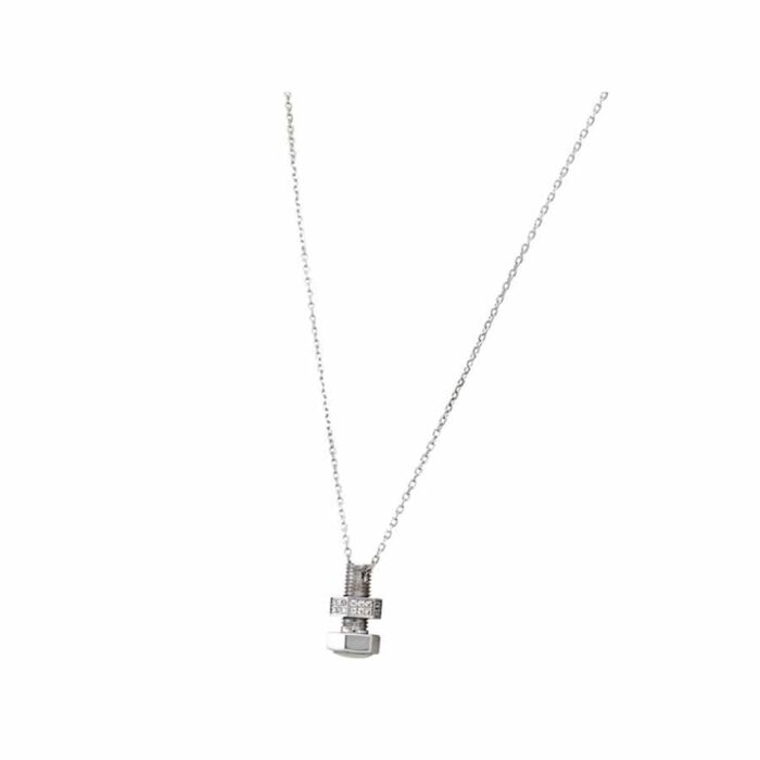 ⁦PICASSO AND CO JEWELLERY NECKLACE 18k-750 WHITE GOLD⁩ - الصورة ⁦3⁩