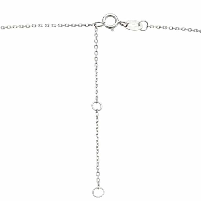 ⁦PICASSO AND CO JEWELLERY NECKLACE 18k-750 WHITE GOLD⁩ - الصورة ⁦2⁩