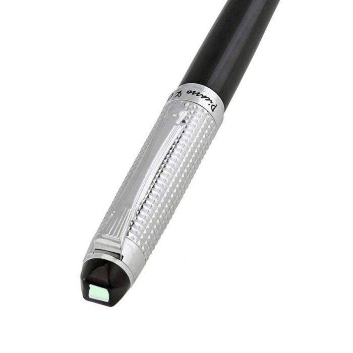 ⁦PICASSO AND CO Black/Rhodium Plated Ballpoint Pen P926BTSB⁩ - الصورة ⁦2⁩