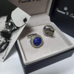 ⁦PICASSO AND CO CUFFLINK ROUND PCRDLAPSS⁩ - الصورة ⁦2⁩