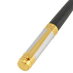 ⁦PICASSO AND CO Black/Rhodium-Gold Ballpoint Pen P966STBB⁩ - الصورة ⁦2⁩