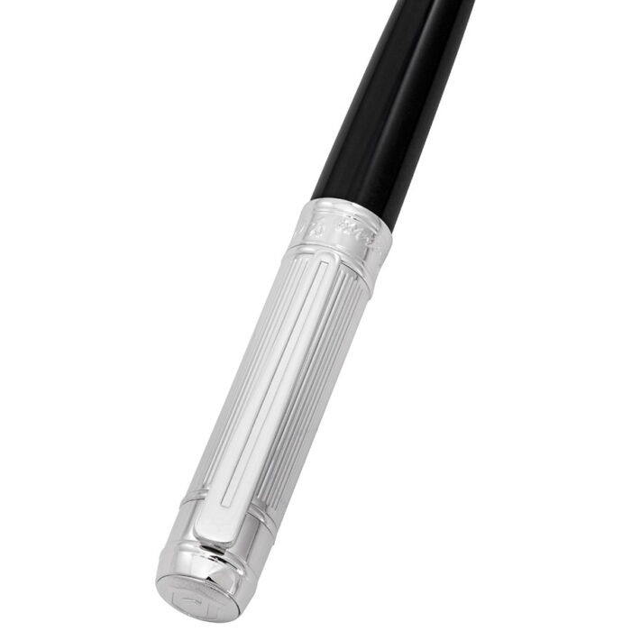 ⁦PICASSO AND CO Black/Rhodium-Plated Ballpoint Pen P966STB⁩ - الصورة ⁦2⁩