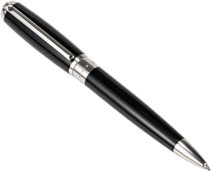 51mhGK0NPwL._AC_SL1200_ ST Dupont Black Gold Pen with high-quality refill for smooth and effortless writing experience.