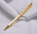 Elegant and Timeless Design of the S.T. Dupont Classique Gold Ballpoint Pen