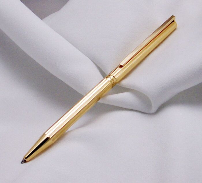 Elegant and Timeless Design of the S.T. Dupont Classique Gold Ballpoint Pen